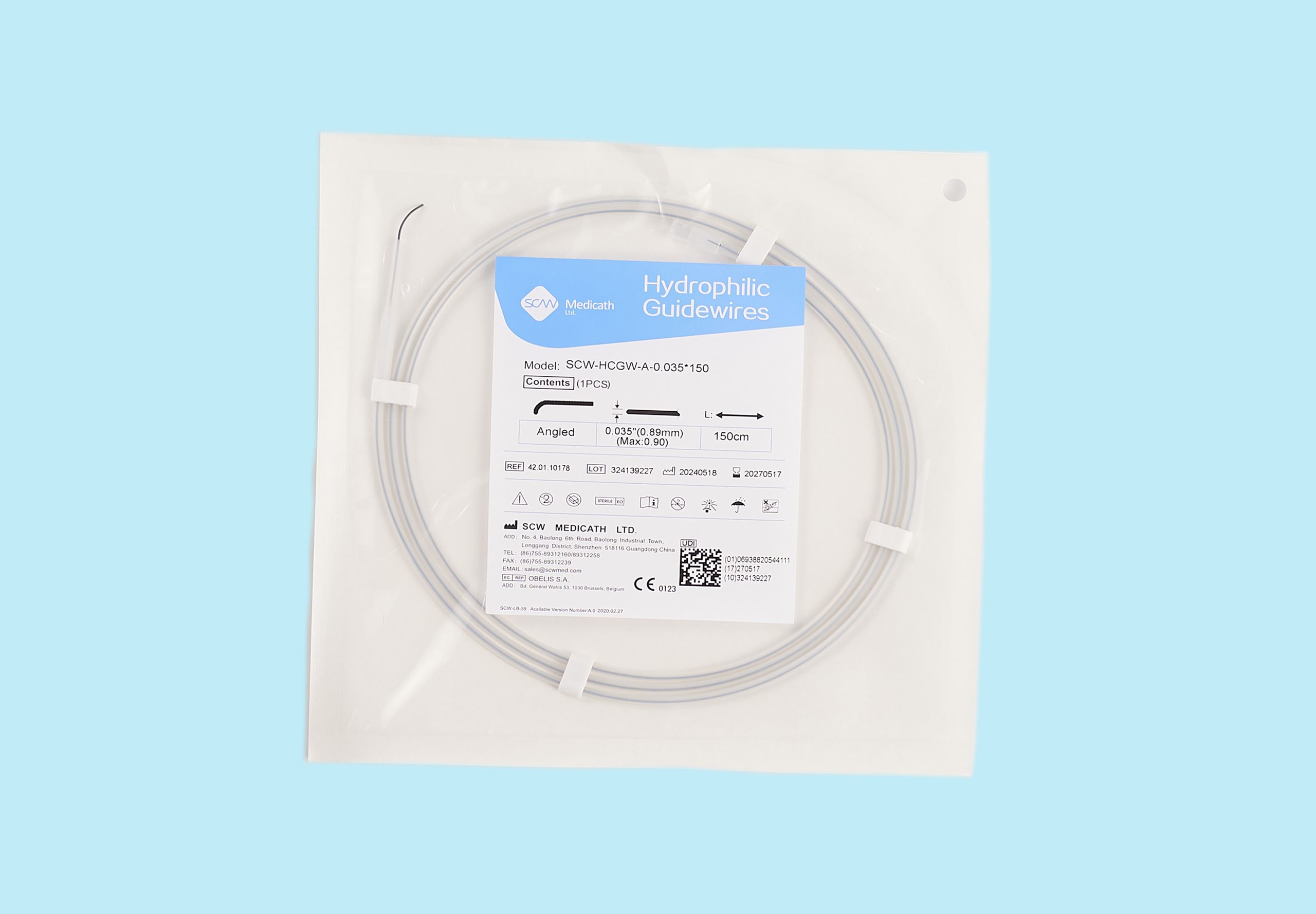 Hydrophilic Guidewires